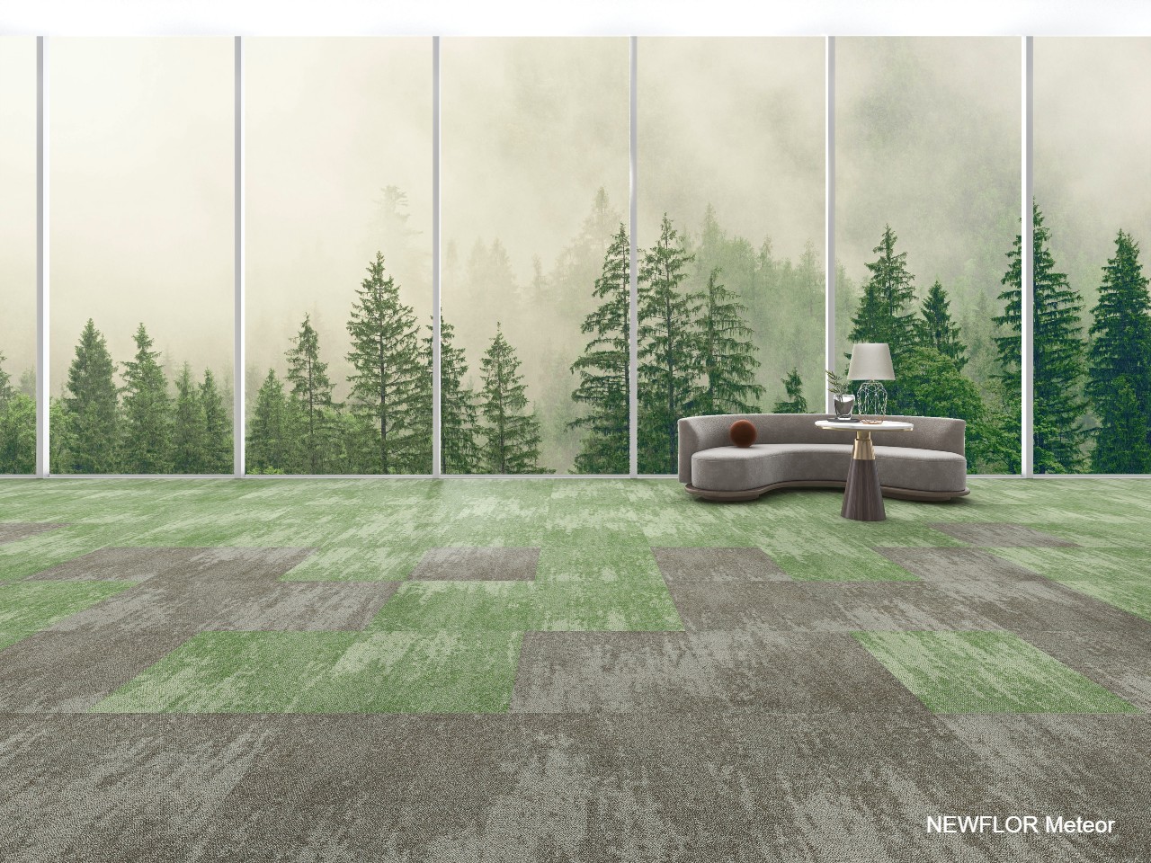 Thảm Tấm Newflor Meteor 2 Tham San Newflor Meteor