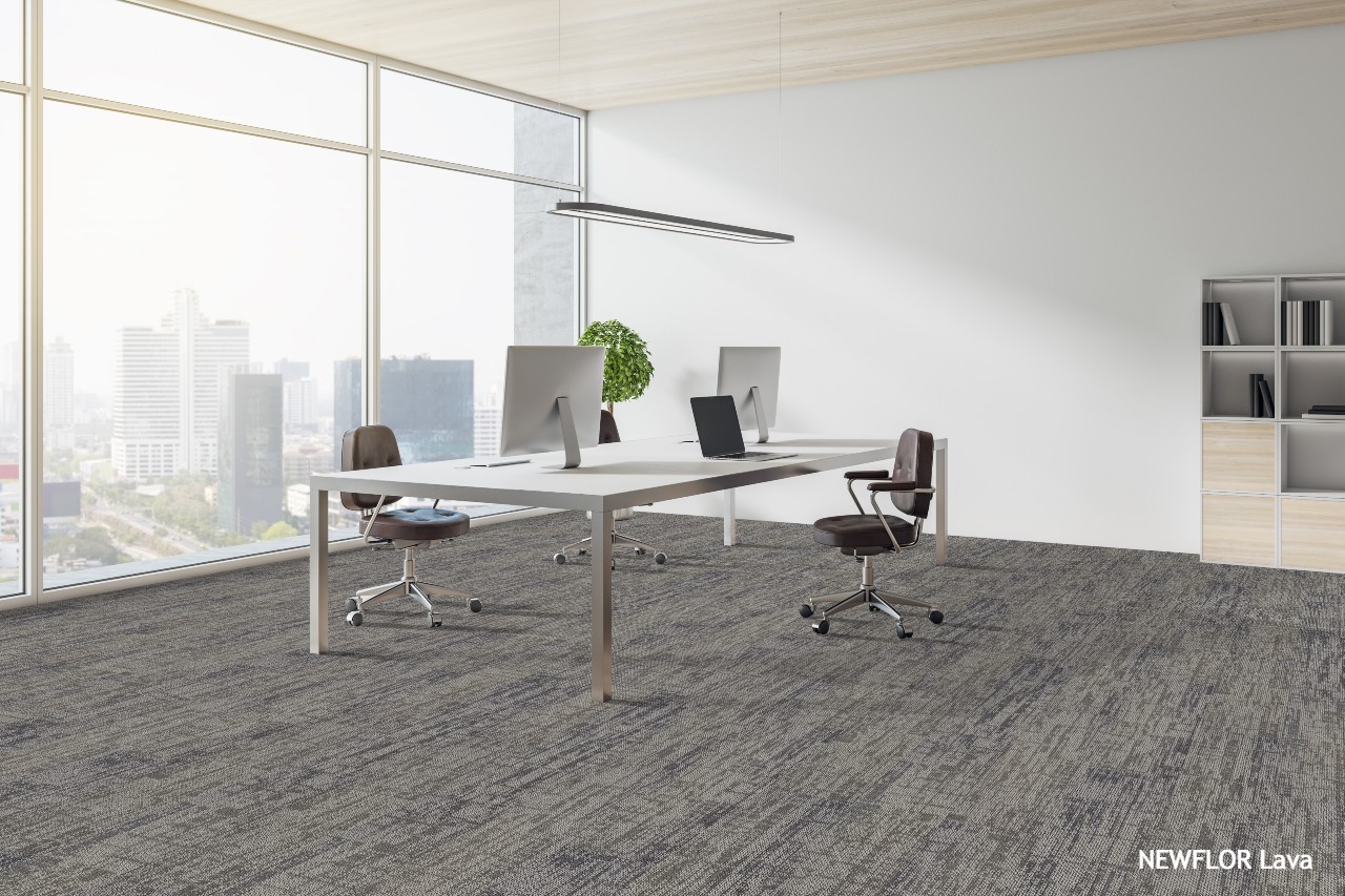 Thảm Tấm Newflor Lava 4 Tham San Newflor Lava Carpet Floor