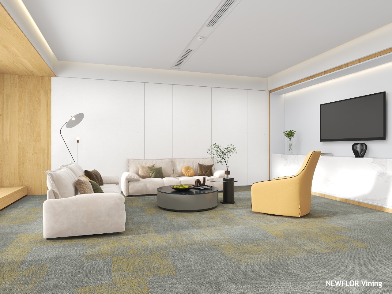 Thảm Tấm Newflor Vining 2 Tham San Newflor Vining Carpet